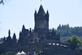 Cochem, Germany - 06 17 2021: Reichsburg, castle above Cochem