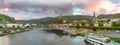 Cochem with Reichsburg castle, Germany