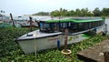 Cochin international airport limited solar boat at Veli tourist village, Thiruvananthapuram, Kerala