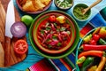 Cochinita Pibil Mexican food with red onion Royalty Free Stock Photo