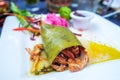 Cochinita pibil, Mexico food, Merida. Royalty Free Stock Photo