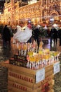 lollipop. Christmas market, Moscow