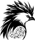 Cockatoo - high quality vector logo - vector illustration ideal for t-shirt graphic Royalty Free Stock Photo