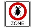 Cockchafer traffic sign