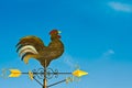 A Rooster Weather Vane Royalty Free Stock Photo