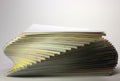 Cockling pile of magazines Royalty Free Stock Photo