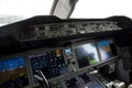 The cockpit of the Boeing 787 Royalty Free Stock Photo