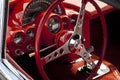 Cockpit of a Corvette Automobile