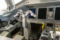 Cockpit of Embraer 175