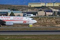 Air Algeria Cockpit At Alicante Airport Royalty Free Stock Photo