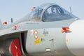 Cockpit view of the Indian light fighter Tejas aircraft