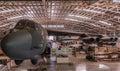 Cockpit and wing of Darwins Pride at Australian Aviation Heritage Centre, Darwin