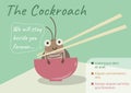 Cockroach in a Cup infographic