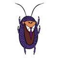 Cockroach in a good suit.