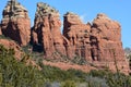 Cockscomb Butte Perspective - Sedona, Arizona Royalty Free Stock Photo