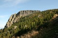 Cockscomb rocky mountain in Maramures