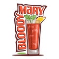Cocktail Bloody Mary Royalty Free Stock Photo