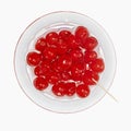 Cocktail cherries. Conceptual image