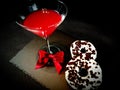 Cocktail drink alcohol donuts Oreo