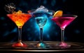 Cocktail Evolution Futuristic Mixology Unleashed. Generative AI