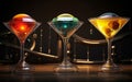 Cocktail Evolution Futuristic Mixology Unleashed. Generative AI