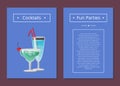 Cocktail Fun Parties Classic Summer Alcohol Drinks