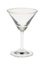 Cocktail glas isolated on a white background Royalty Free Stock Photo