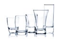 Cocktail Glass collection - Shots Royalty Free Stock Photo