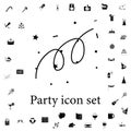 cocktail glass icon. party icons universal set for web and mobile Royalty Free Stock Photo