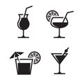 Cocktail icons