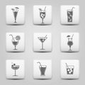 Cocktail icons