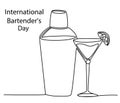 International Bartender\'s Day. 6 February.