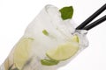 Cocktail Long drink mojito Royalty Free Stock Photo