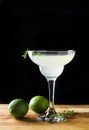 Cocktail in margarita glass Royalty Free Stock Photo