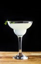 Cocktail in margarita glass Royalty Free Stock Photo