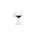 Cocktail martini icon