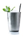 Cocktail Mint julep isolated