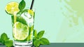 cocktail mint mojito drink classic