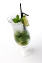 Cocktail mojito isolated