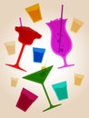 Cocktail party background