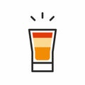 Cocktail shot icon