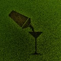 Cocktail silhouette