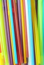 Cocktail straws. macro Royalty Free Stock Photo