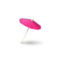 Cocktail umbrella isolated on white background for your creativity Royalty Free Stock Photo