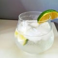 cocktail vodka lemon Royalty Free Stock Photo
