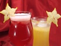 Cocktails Collection - Carambola Cocktail Royalty Free Stock Photo