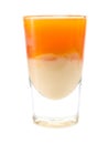 Cocktails Collection - Carrot Shot Royalty Free Stock Photo