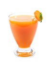 Cocktails Collection - Carrot Smoothie Royalty Free Stock Photo