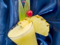 Cocktails Collection - Frozen Pineapple Daiquiri Royalty Free Stock Photo