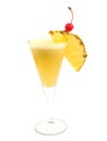 Cocktails Collection - Frozen Pineapple Daiquiri Royalty Free Stock Photo